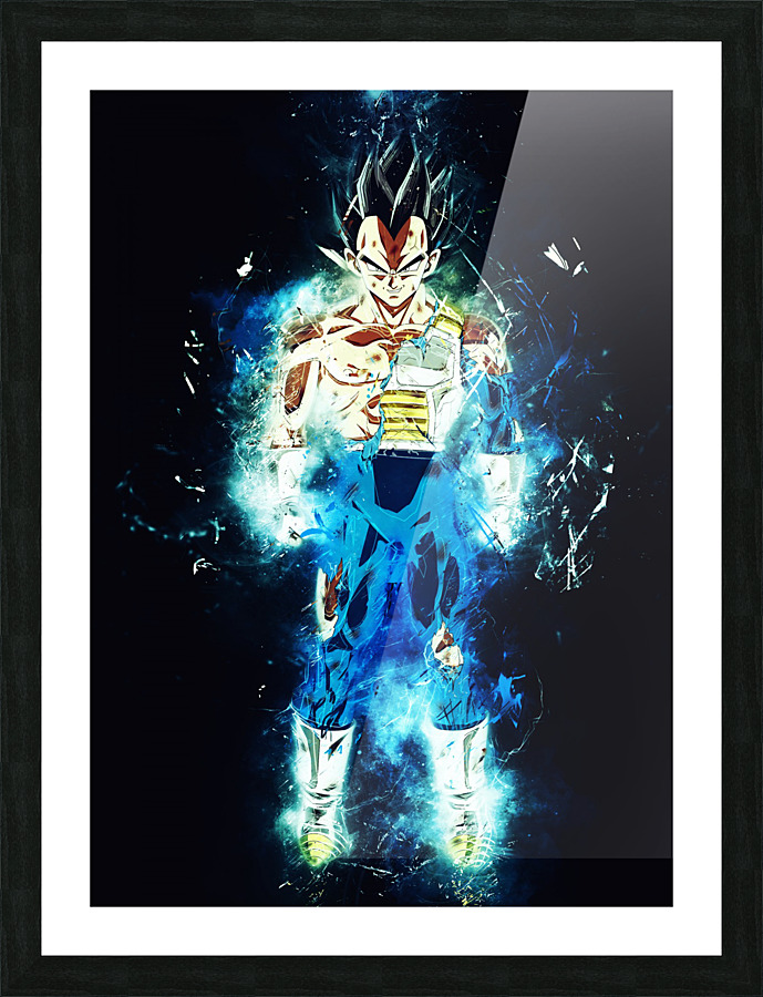 Vegeta ultra instinct Picture Frame print
