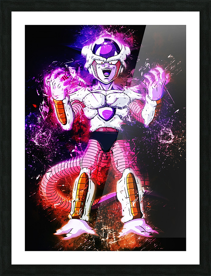 Frieza Dragon Ball Picture Frame print