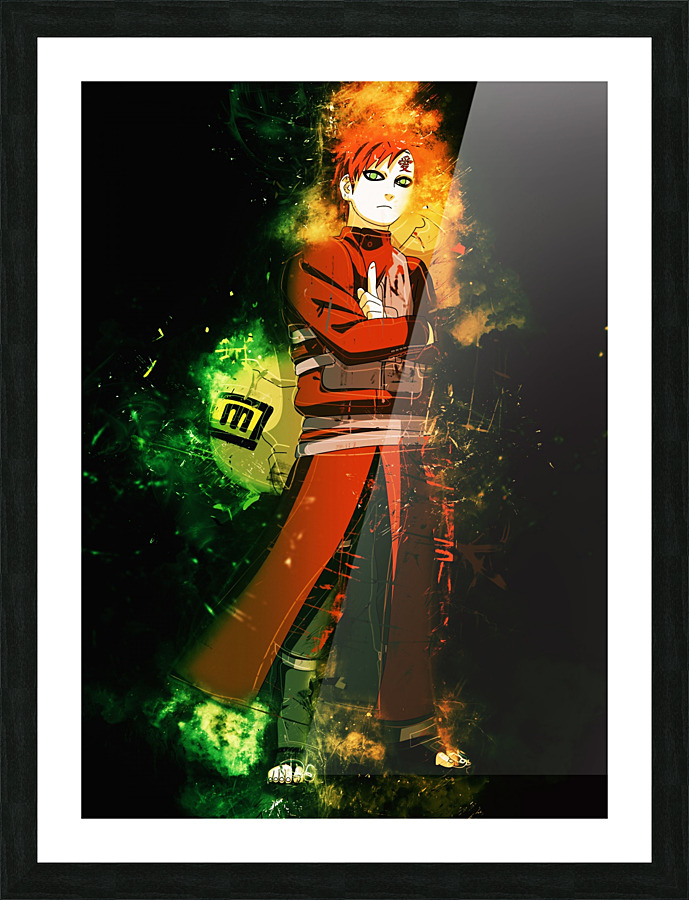 Gaara Kankuro Picture Frame print