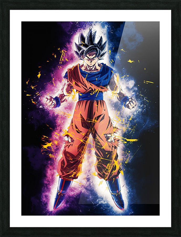 GOKU Picture Frame print