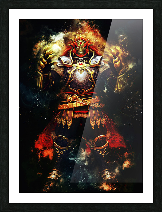 Ganondorf Picture Frame print