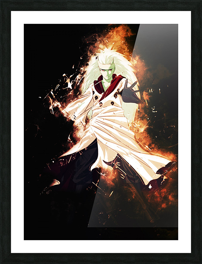 Uchiha Madara Picture Frame print