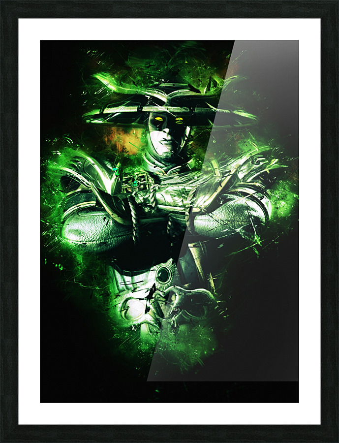 Raiden Mortal Kombat X Picture Frame print