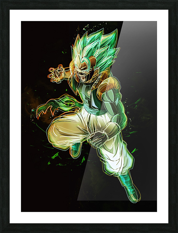 Vegeta Picture Frame print
