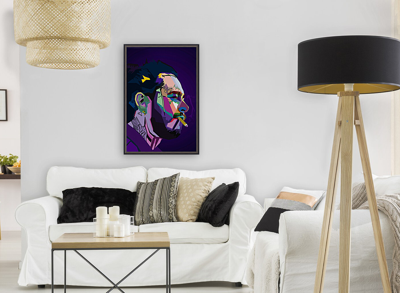 Post Malone Wpap Reproduction