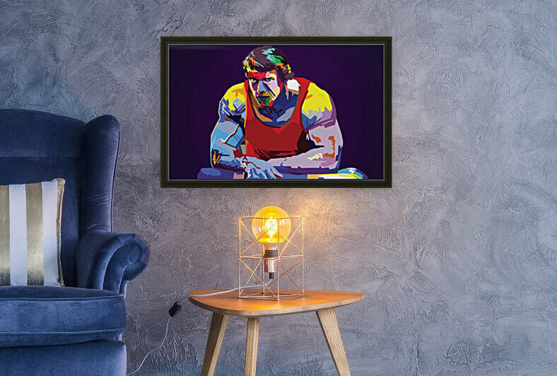 Arnold Schwarzenegger by Long Art