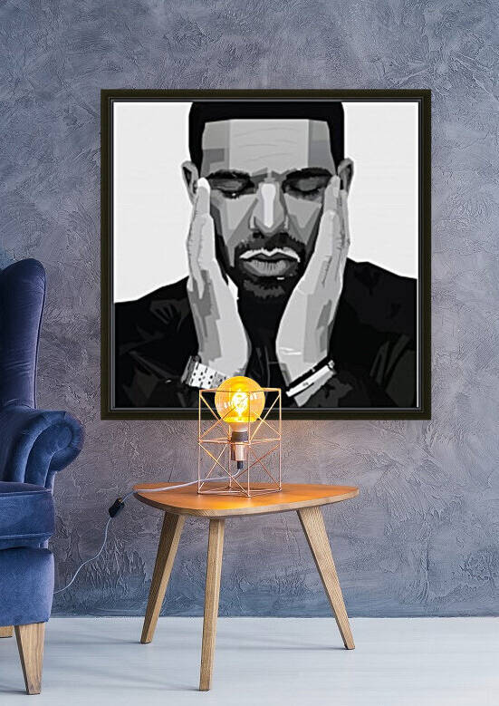 Drake Rapper Wpap Pop Art by Long Art