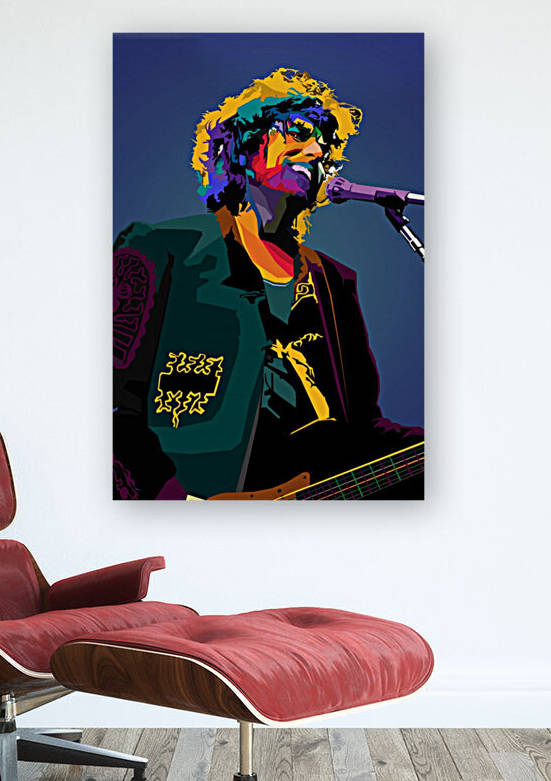 Bob Dylan singer by Long Art