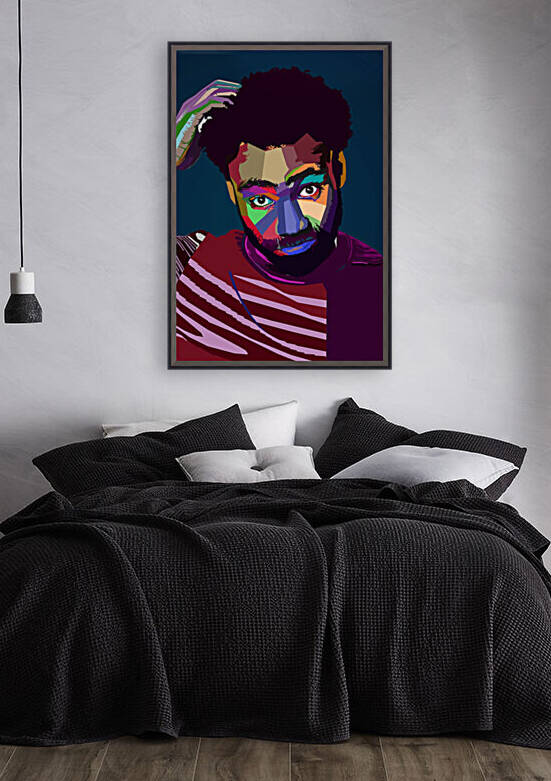 Childish Gambino Rapper Wpap Art by Long Art