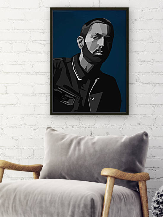 Eminem wpap Art by Long Art