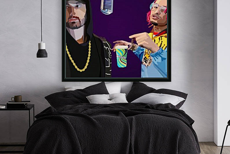 Eminem Lil Pump by Long Art
