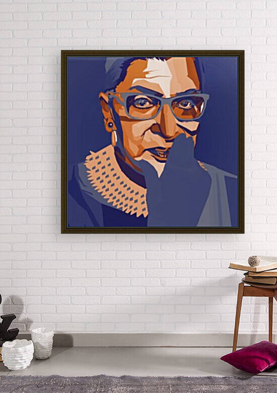 Ruth Bader Ginsburg RBG by Long Art