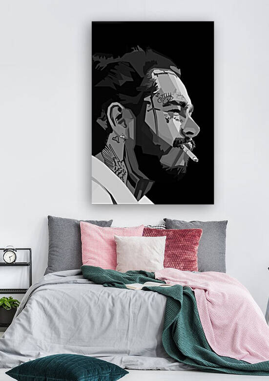 Post Malone rapper by Long Art