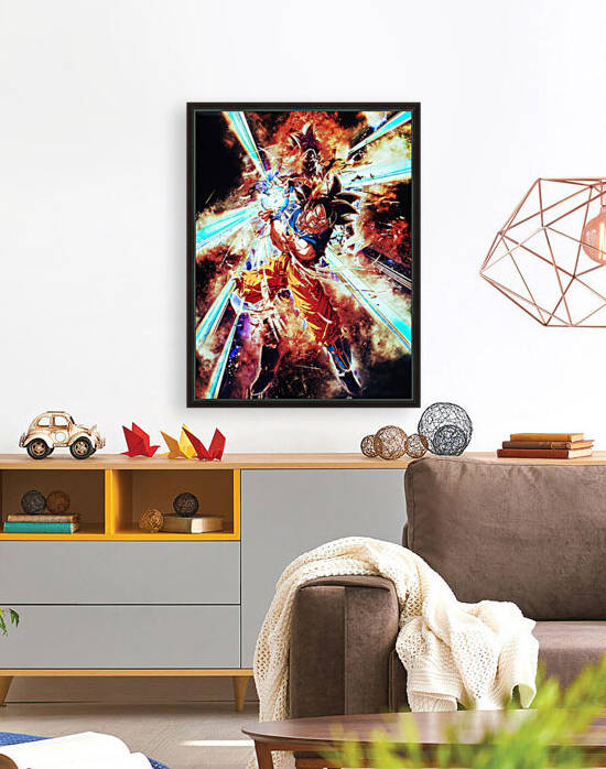 Goku ultra instinct by Long Art