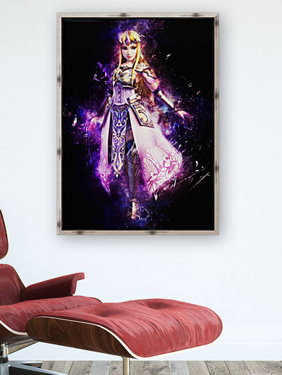 Princess Zelda Breath of the Wild by Long Art