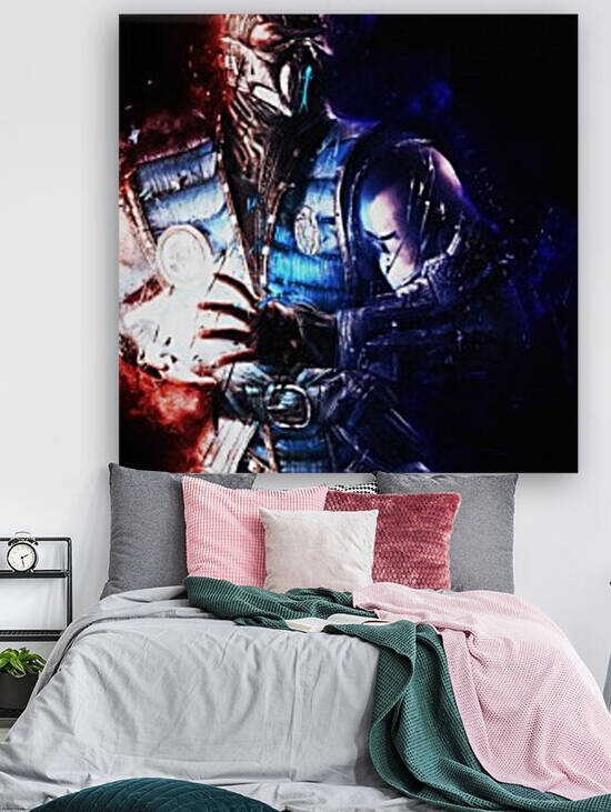 Sub Zero Mortal Kombat by Long Art