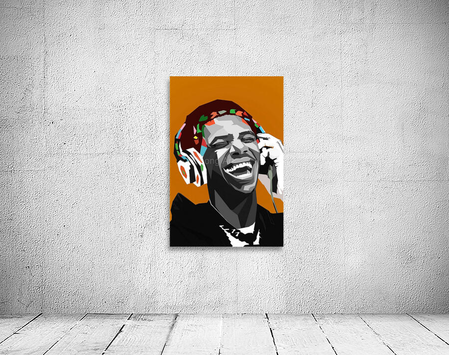 A Boogie wit da Hoodie Rapper Wpap Art Wall Preview