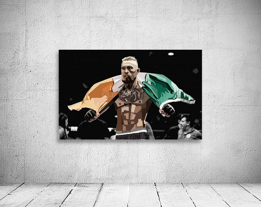 Conor McGregor Wpap Art Wall Preview