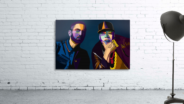 Eminem  LL Cool J Wall Preview
