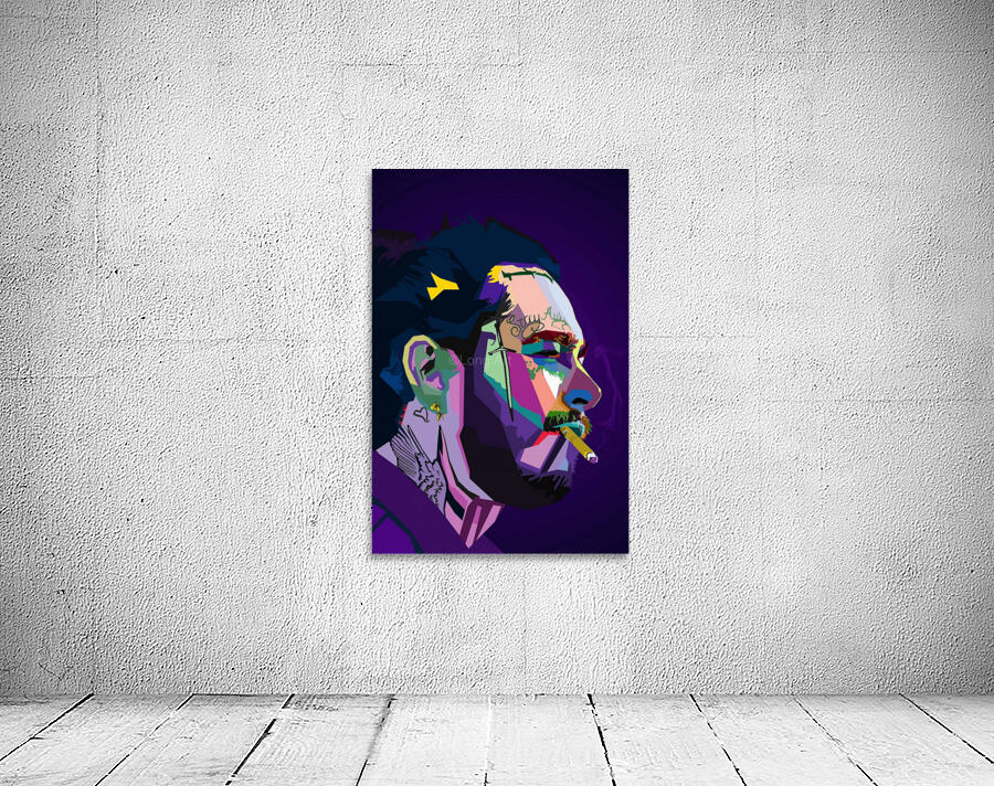 Post Malone Wpap Wall Preview