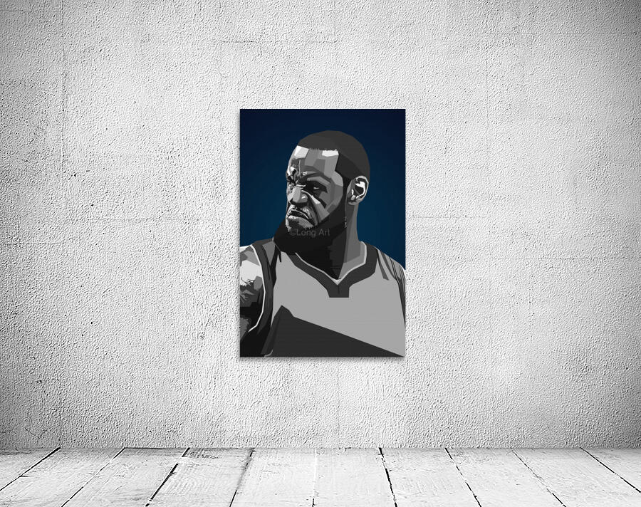 LeBron James Blue  Wall Preview