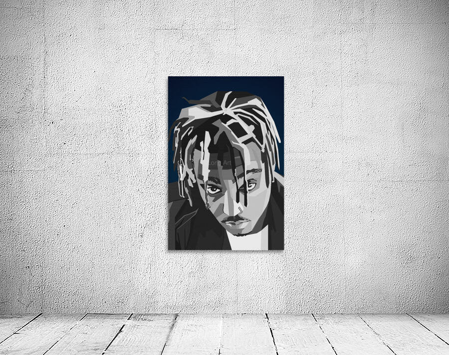 Juice Wrld Black Rapper Wall Preview