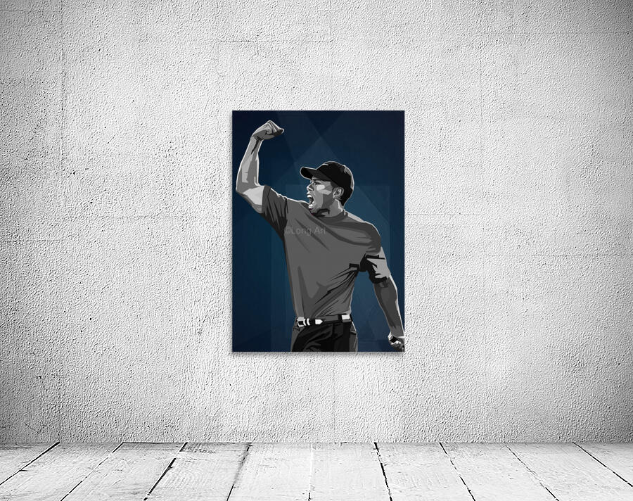 Tiger Woods Black Wall Preview