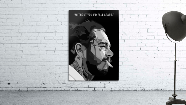 Post Malone Quotes Black Wall Preview