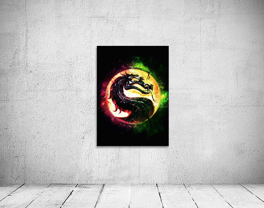 Mortal Kombat logo Wall Preview