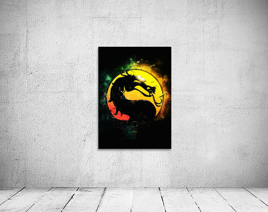 Mortal Kombat logo Wall Preview