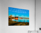 Two cargo on the river Acrylic Print