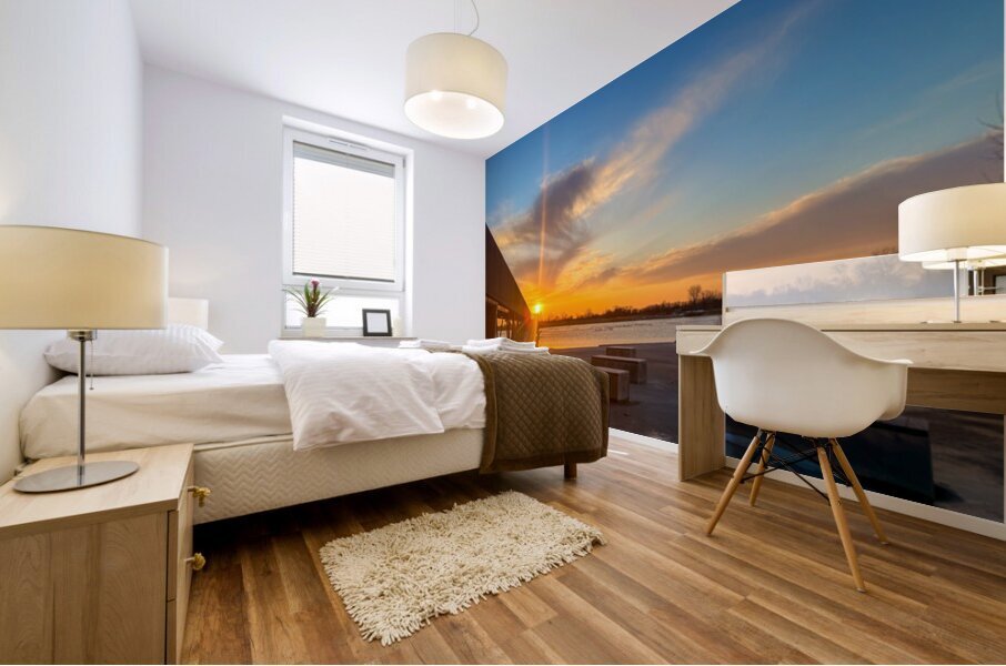 Sunrise Mural print