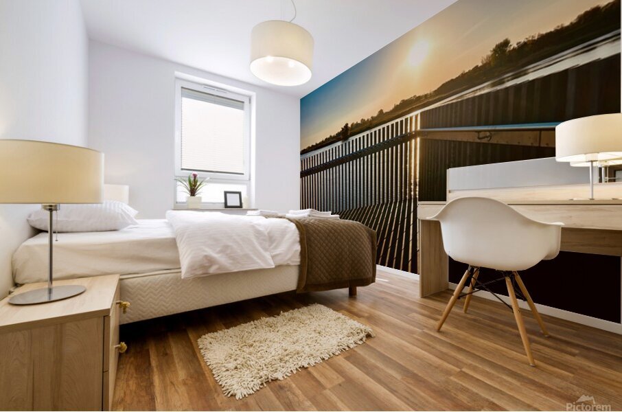 Sunrise Mural print