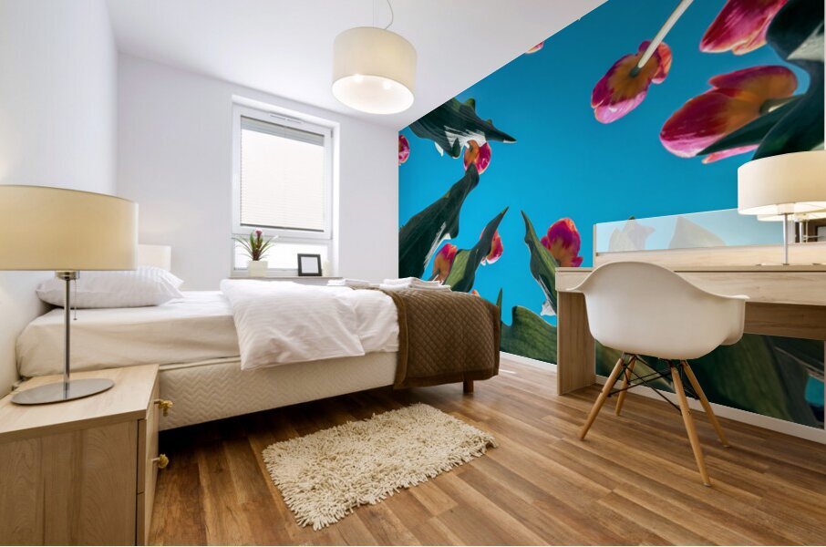 Flower time  Mural print