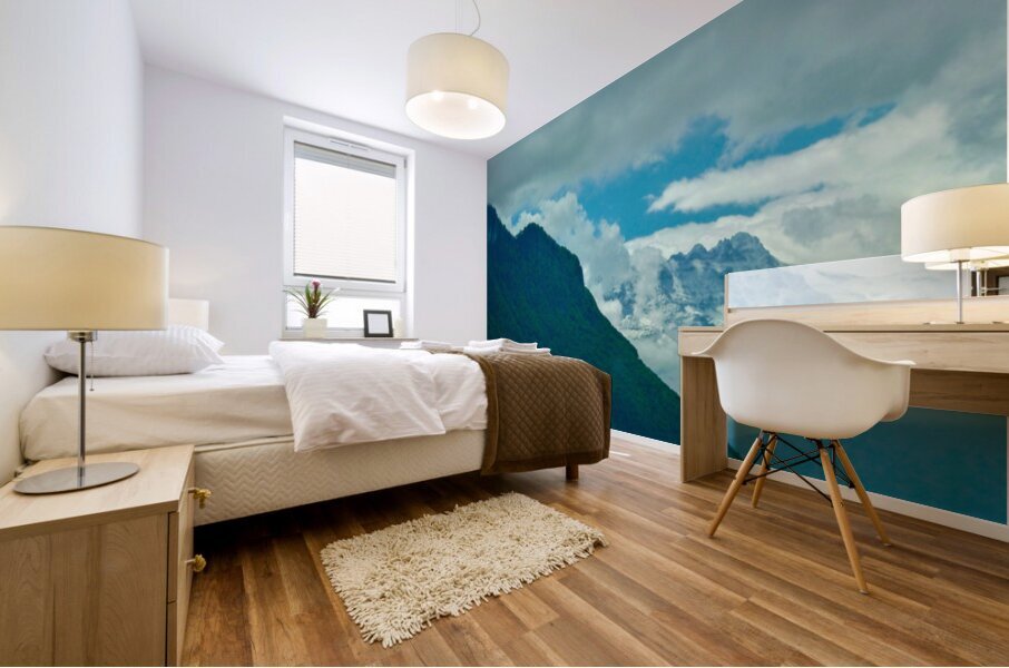 Swiss Alps Mural print