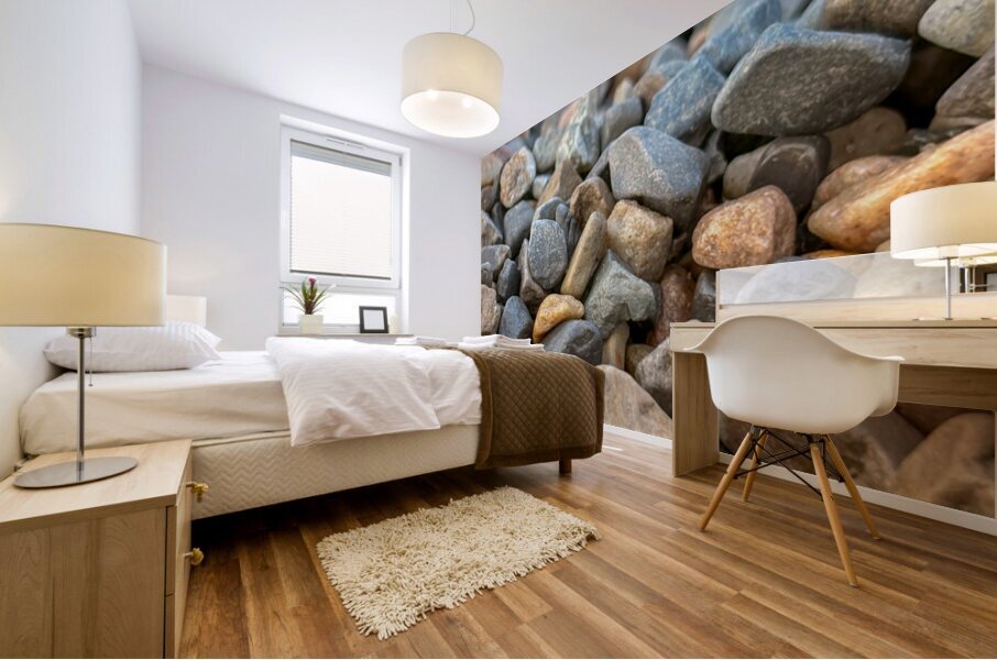 Pebbles Mural print