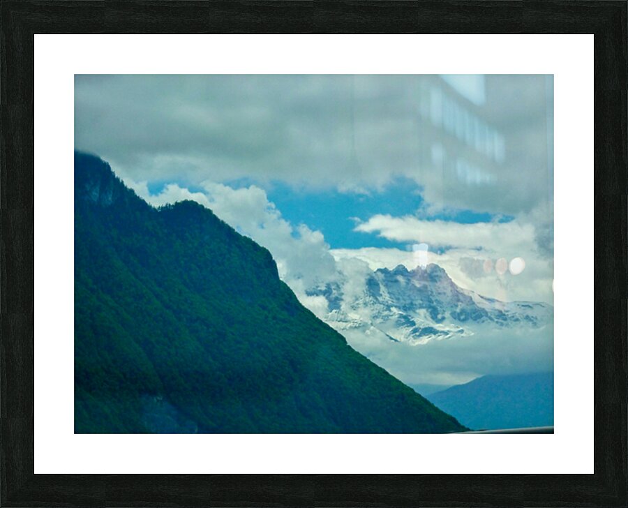 Swiss Alps Picture Frame print