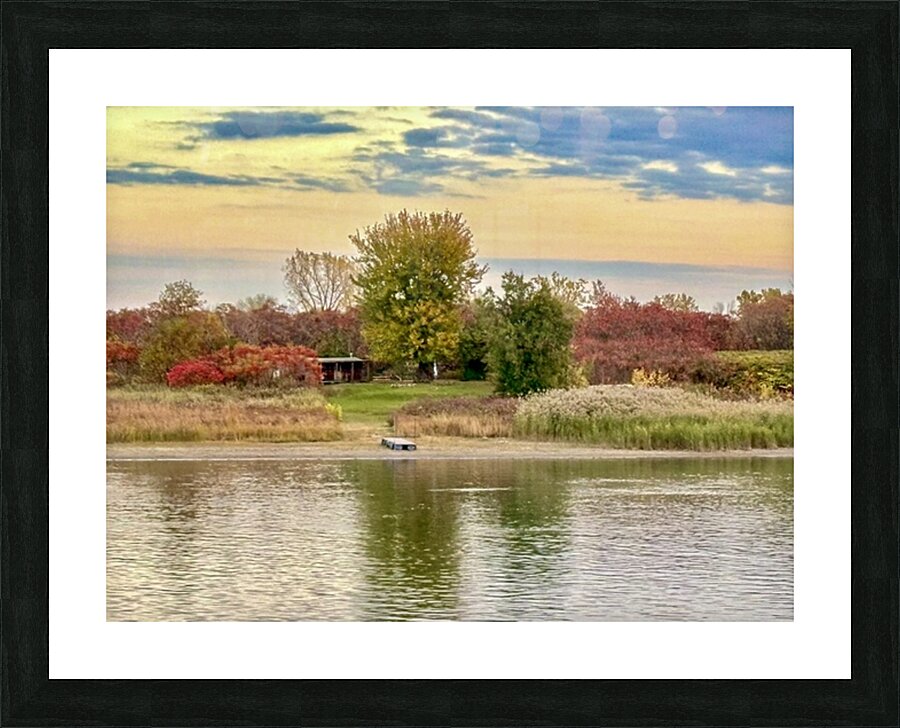 Autumn Refuge Picture Frame print