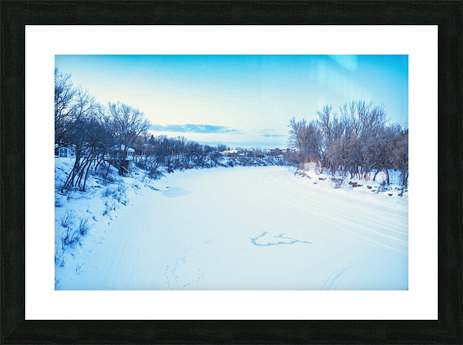 Winter calm Picture Frame print