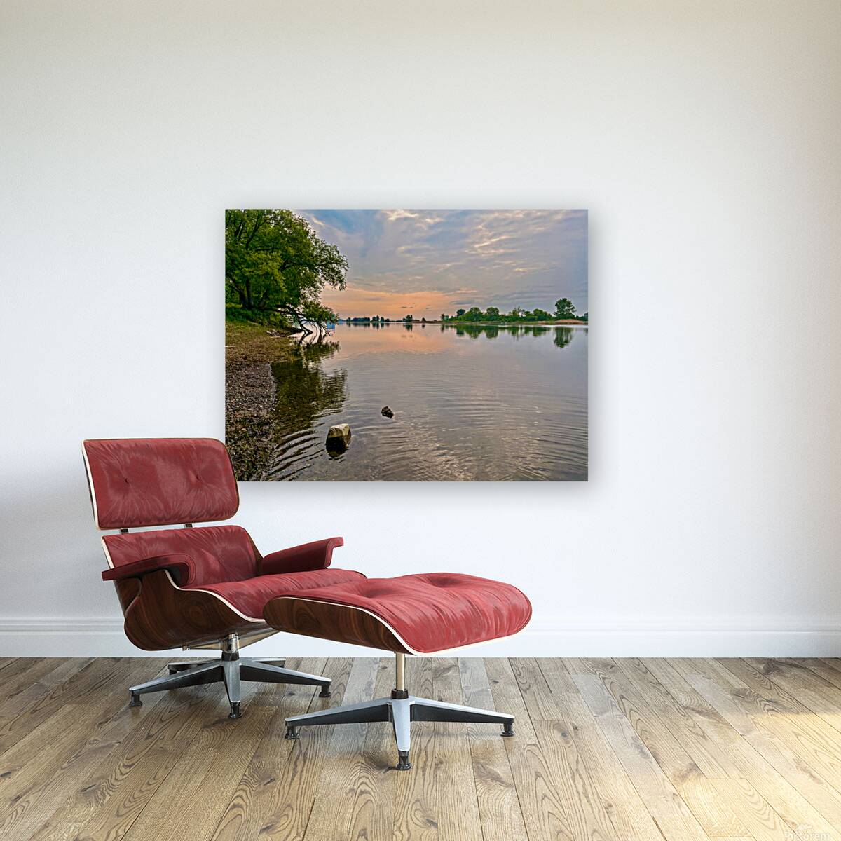 Soft sunrise Reproduction