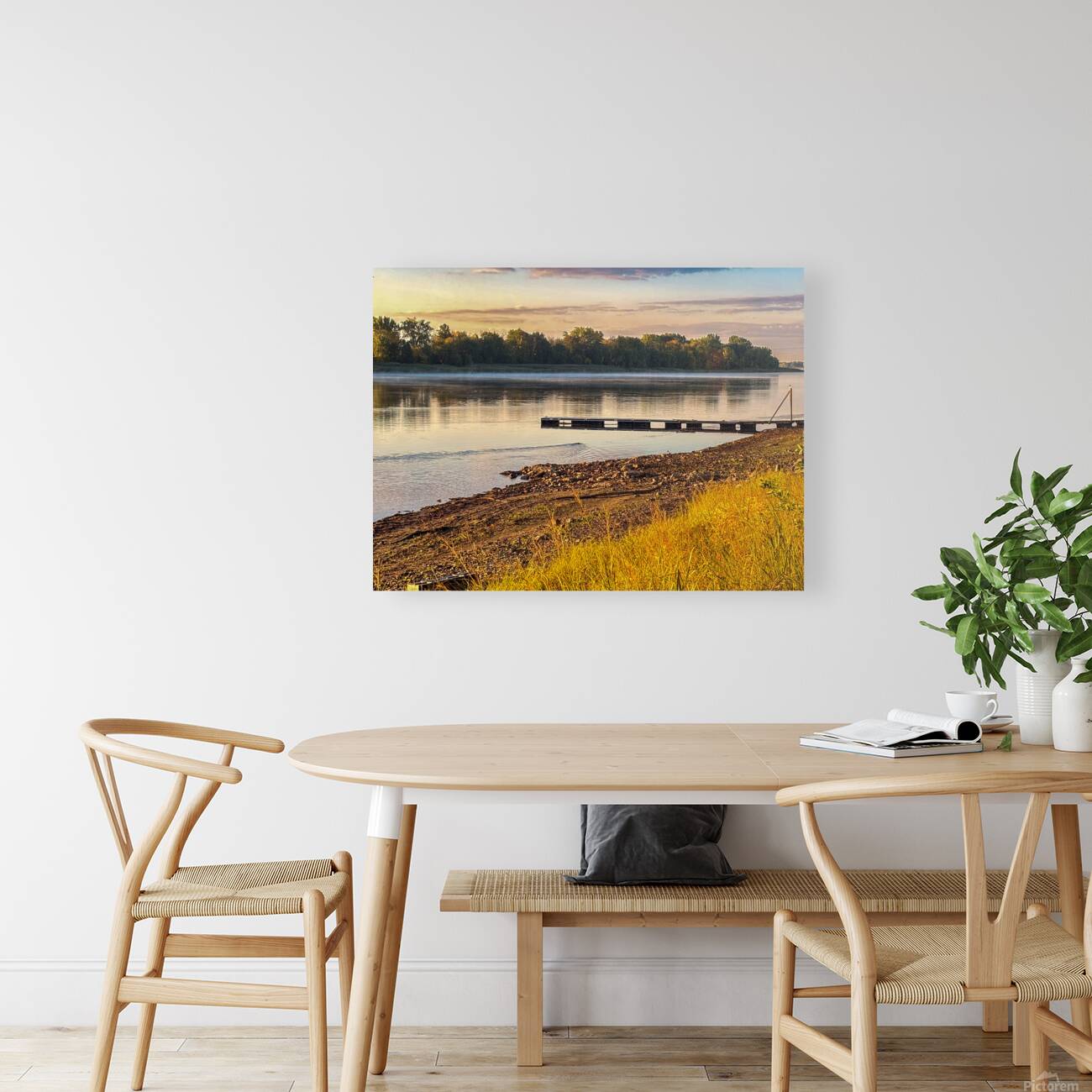 Mist wharf Reproduction