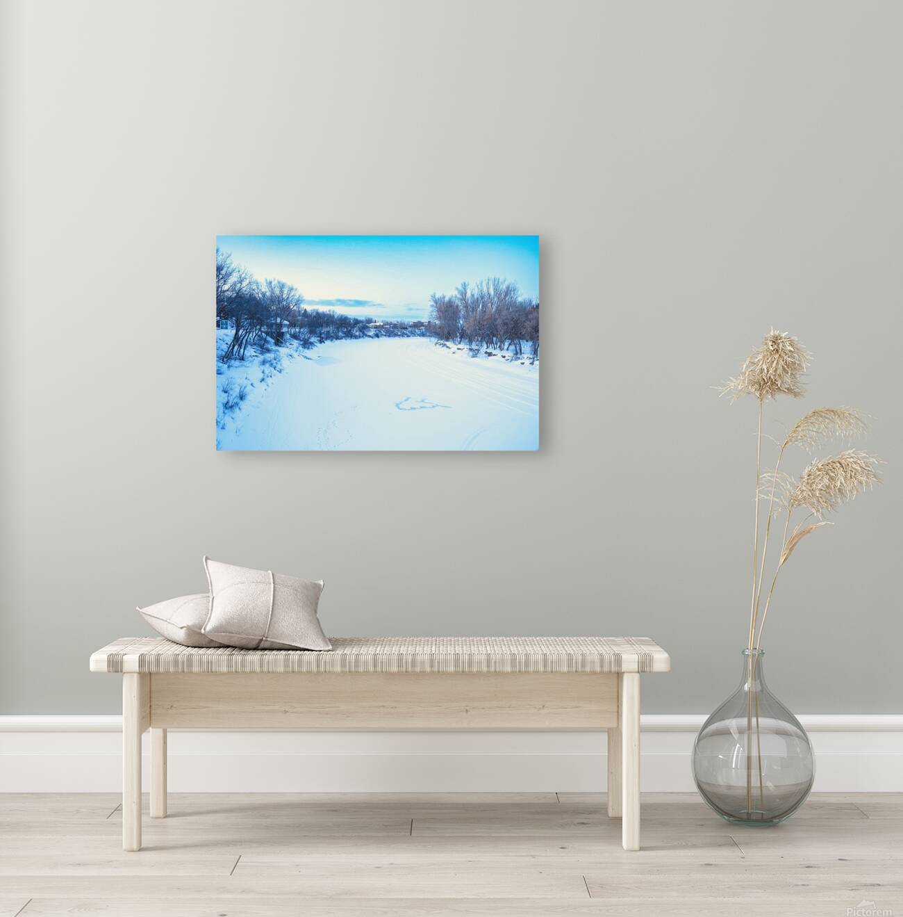 Winter calm Reproduction