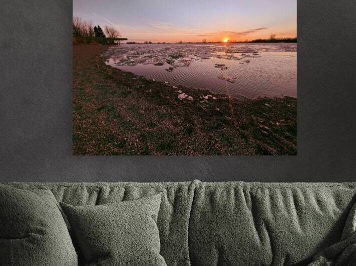 Spring sunrise 2 by Genevieve Gagnon