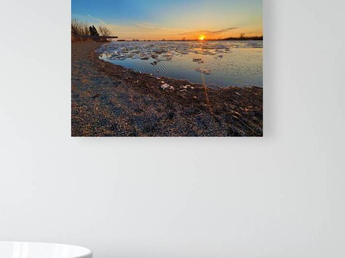 Spring sunrise by Genevieve Gagnon