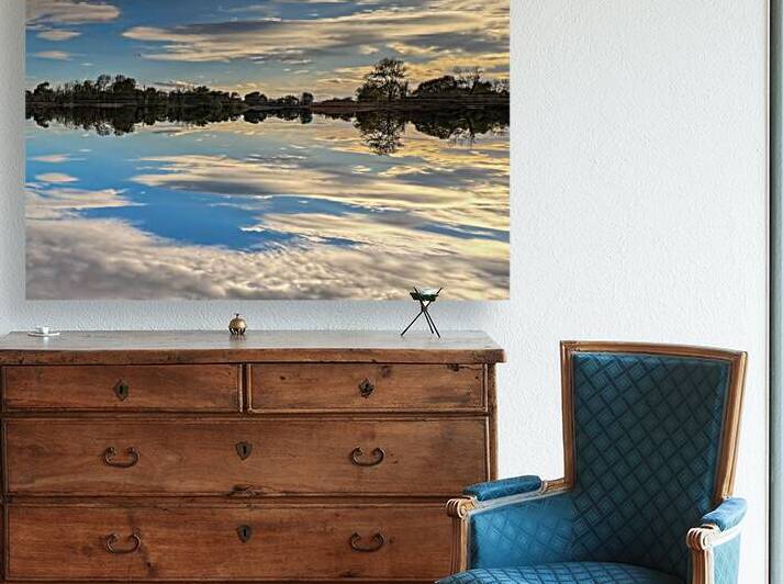 Reverse mirror reflection by Genevieve Gagnon