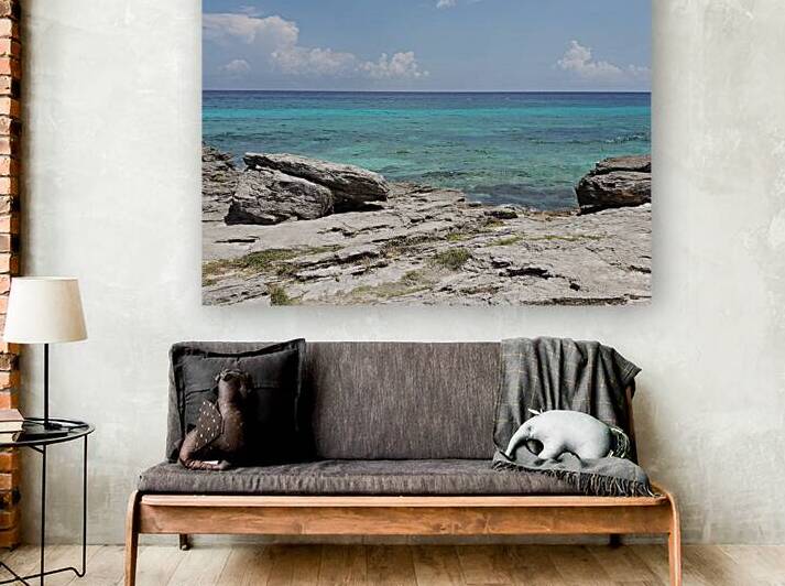 View of the Caribbean Sea by Genevieve Gagnon