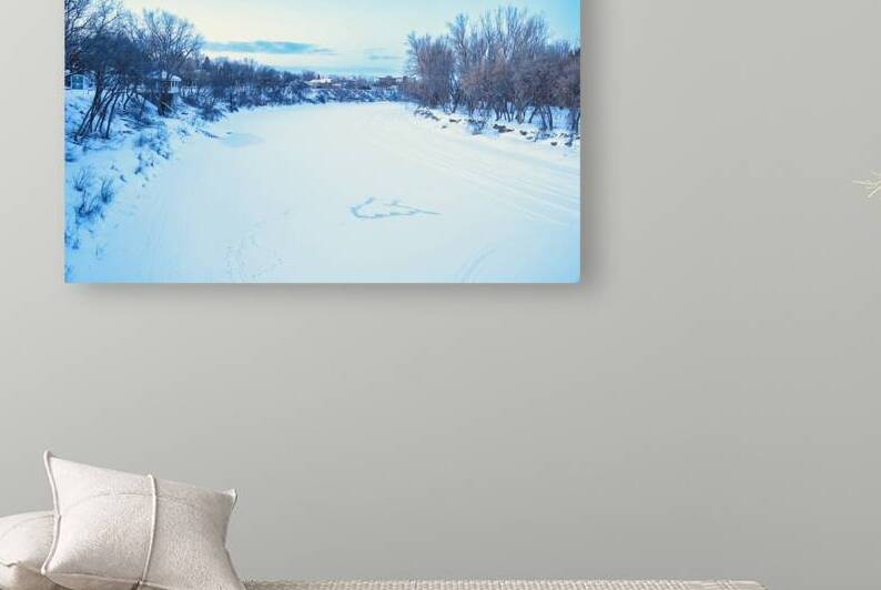 Winter calm Reproduction