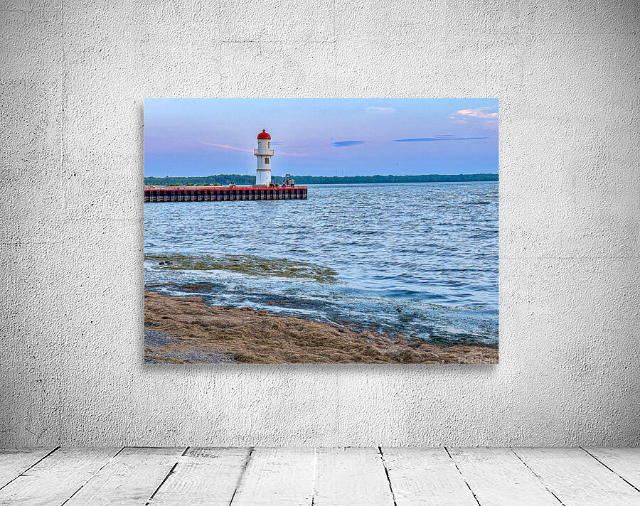 Sunset at the lighthouse 2 Wall Preview