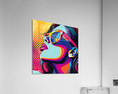 Pop Art Babe 4 Impression acrylique