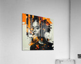 Her Digital Glitch 3 Acrylic Print